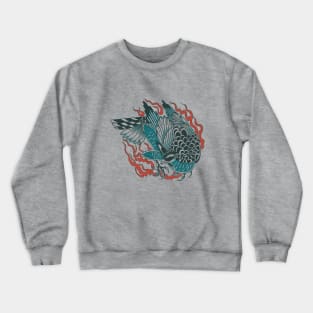 Bird Traditional tattoo Crewneck Sweatshirt